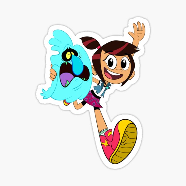 Molly And Scratch The Ghost And Molly Mcgee Sticker For Sale By