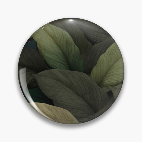 Item preview, Hand drawn tropical leaves background green leaf pattern  designed and sold by thanyaj.