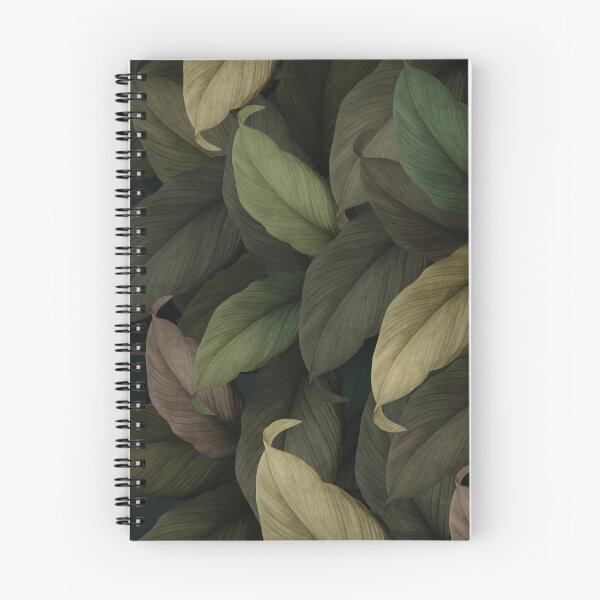 Item preview, Hand drawn tropical leaves background green leaf pattern  designed and sold by thanyaj.