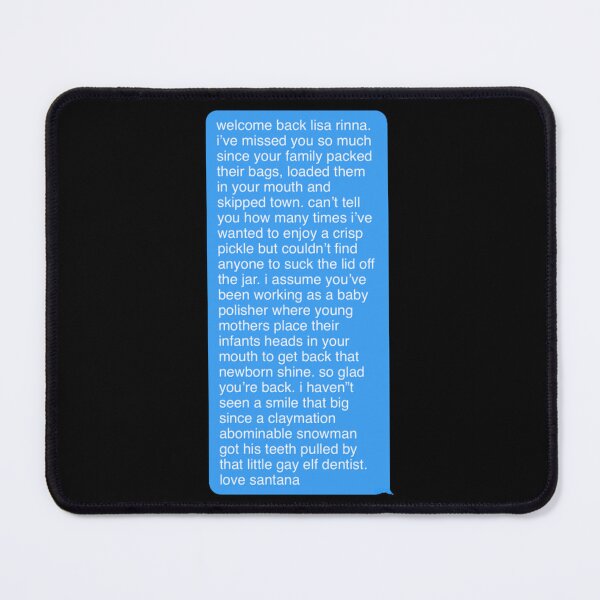 Item preview, Santanas Welcome Back to Sam 3x0822 designed and sold by TitusWyman.