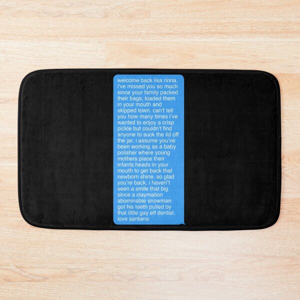 Item preview, Santanas Welcome Back to Sam 3x0822 designed and sold by TitusWyman.