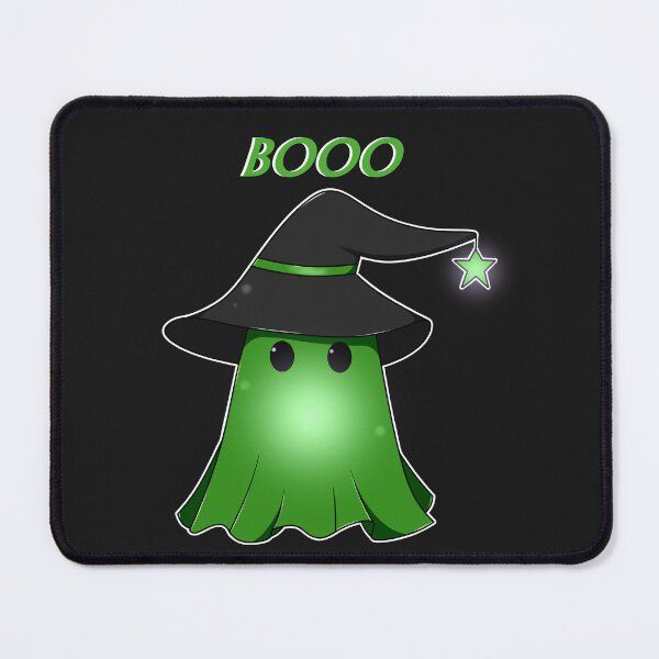Item preview, Green witch ghost Halloween designed and sold by Natsukittyart.