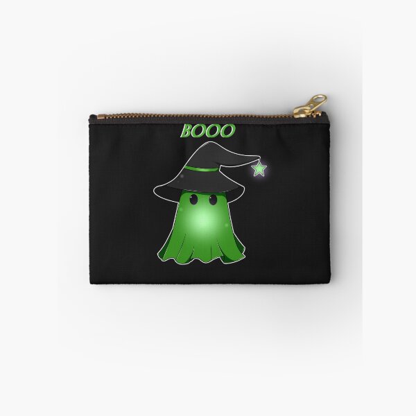 Item preview, Green witch ghost Halloween  designed and sold by Natsukittyart.