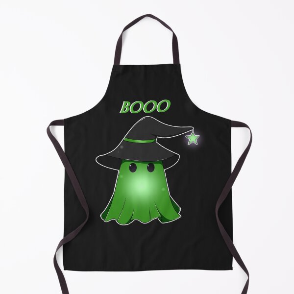Item preview, Green witch ghost Halloween designed and sold by Natsukittyart.