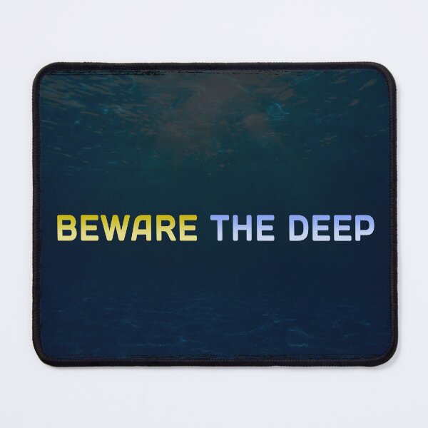 Item preview, Subnautica inspired Beware the Deep designed and sold by Midnight Sky Sundry.