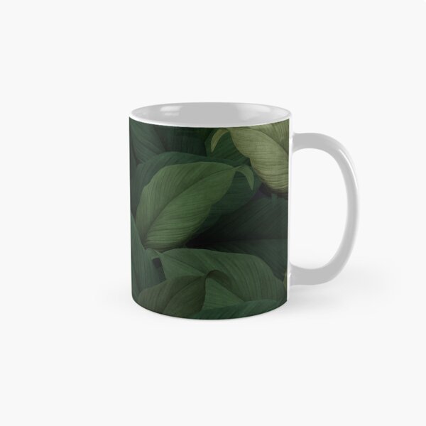 Item preview, Hand drawn tropical leaves background green leaf pattern  designed and sold by thanyaj.