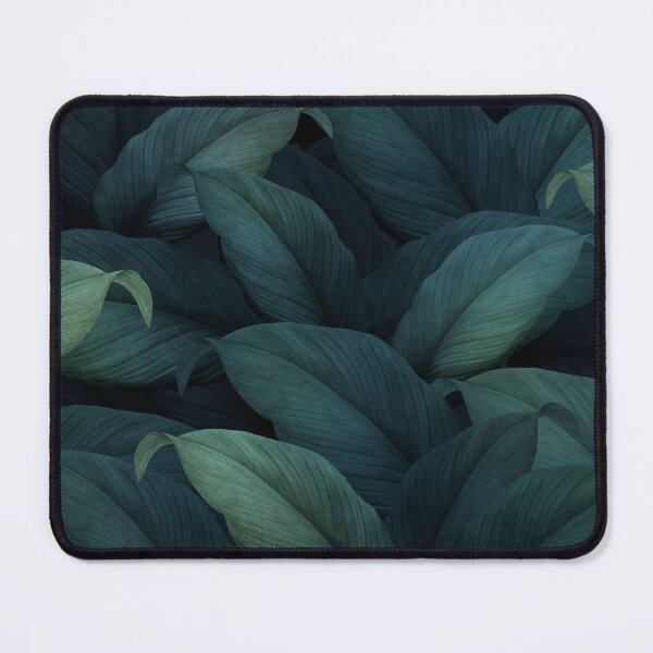 Item preview, Hand drawn tropical leaves background green leaf pattern  designed and sold by thanyaj.