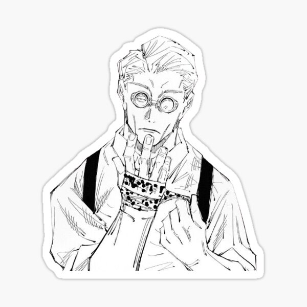 "Kento Nanami Manga Sticker Jujutsu Kaisen Anime Sticker Sticker
