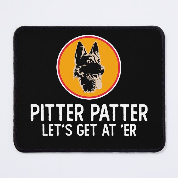 Item preview, Pitter Patter Funny Canada German Shepherd Dog Quote Gift designed and sold by TripleDeke.