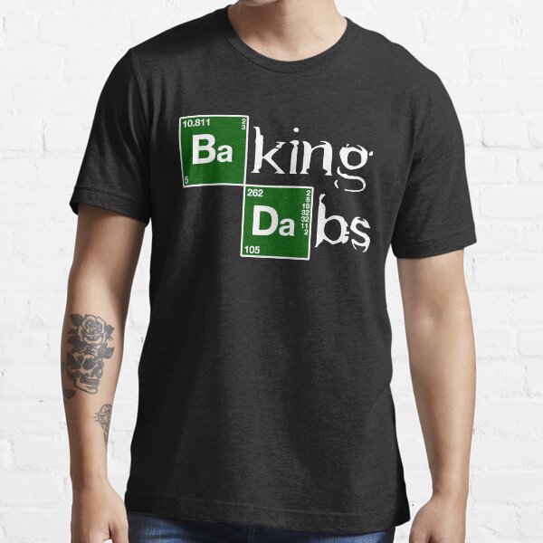 Breaking Badger T-SHIRT Chemistry Parody Tv Science Cute Funny birthday gift 