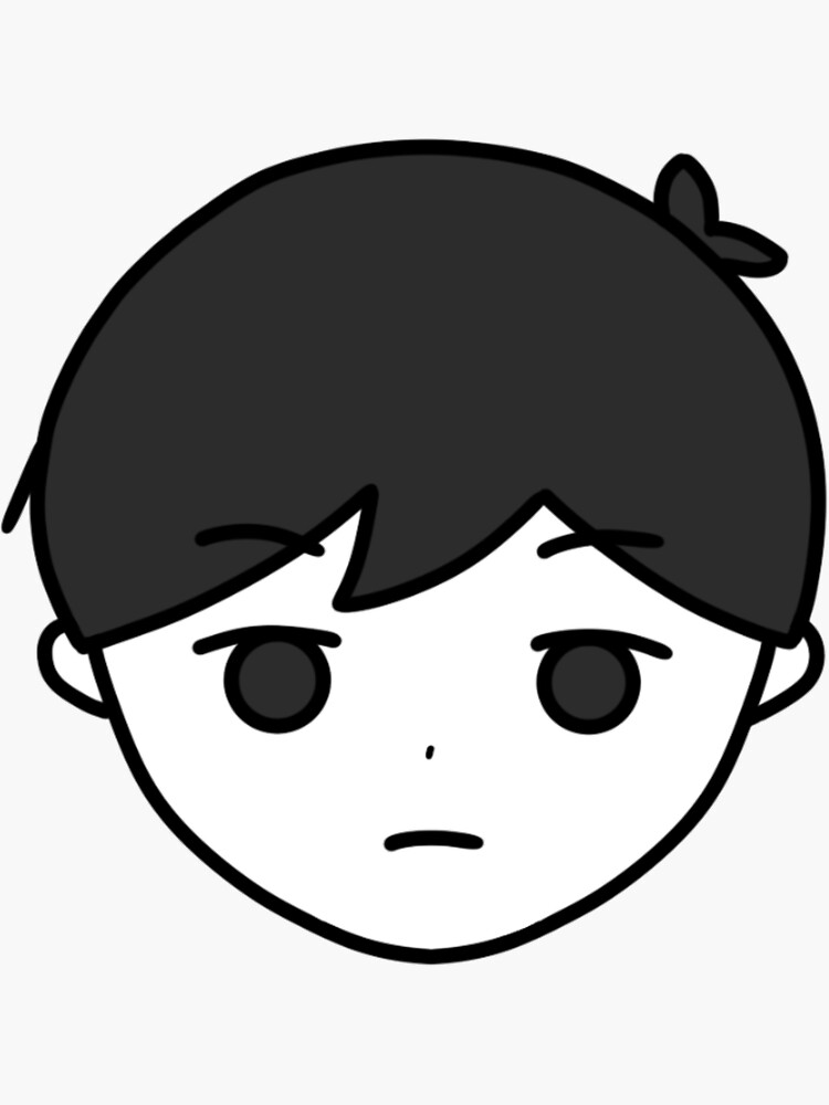 Omori Plush Sticker for Sale by CassidysArt