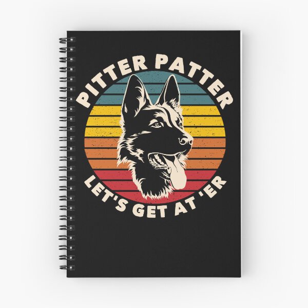 Item preview, Pitter Patter Funny Canada German Shepherd Dog Quote Gift designed and sold by TripleDeke.