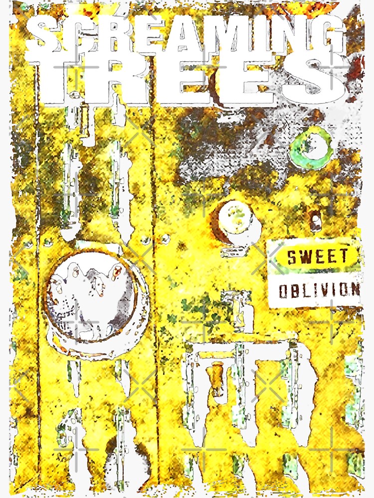 "Gift Movie Fans Screaming Grunge Trees Awesome For Movie Fan" Sticker