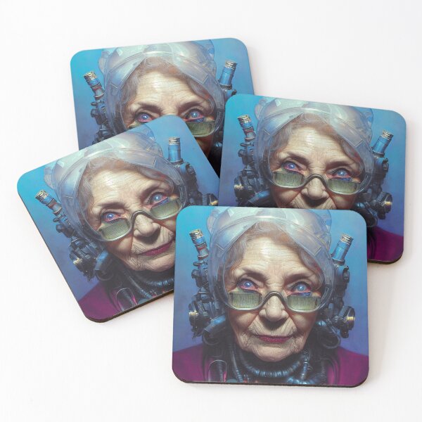Item preview, Cyberpunk Grandma #1 designed and sold by Cyberpunk Grandma.