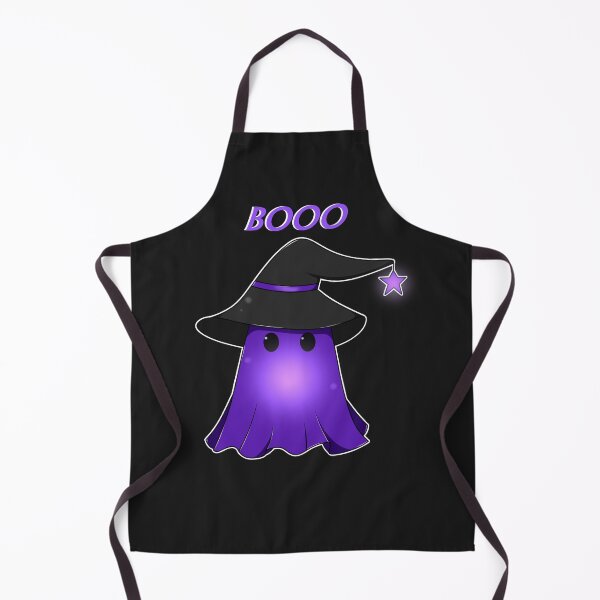 Item preview, Purple witch ghost Halloween designed and sold by Natsukittyart.
