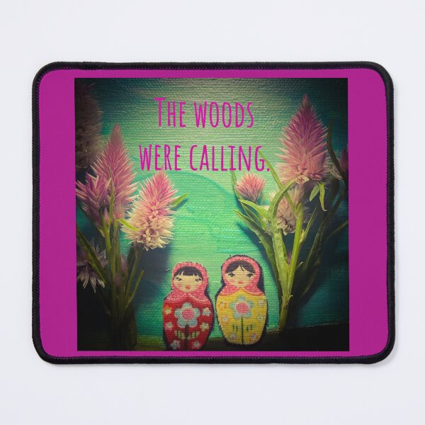 Item preview, The Woods were Calling Mountain Matryoshka Girls  designed and sold by Wolfcreek1.