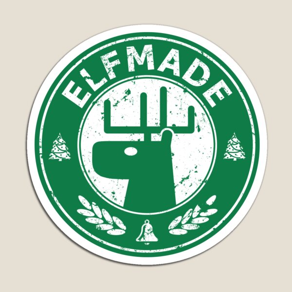 Christmas - Elf Made (Green) Magnet
