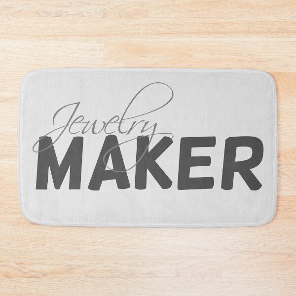 Item preview, Jewelry maker lettering metalsmith jeweler gift designed and sold by MetalicBabe.