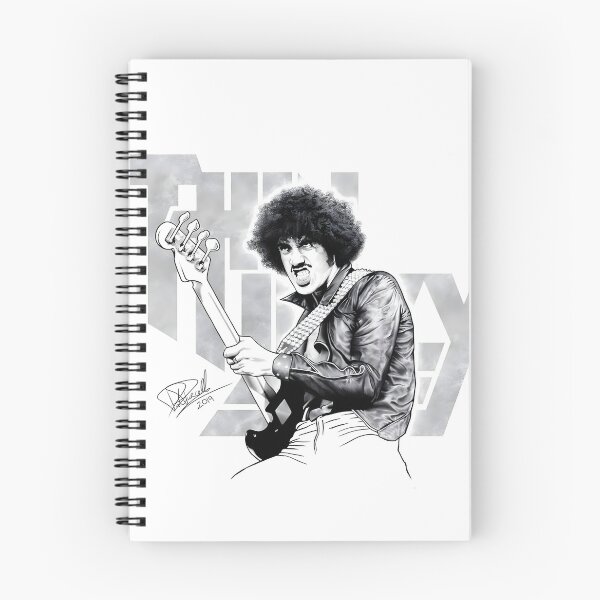Item preview, " Phil Lynott Drawing rocks Star painting Thin lizzy" designed and sold by DianBurkhardt.