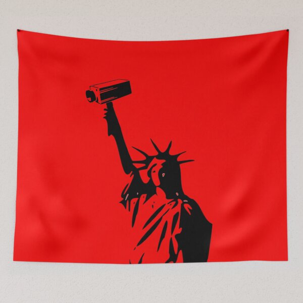Item preview, Statue of Liberty CCTV Surveillance  designed and sold by obviouslogic.