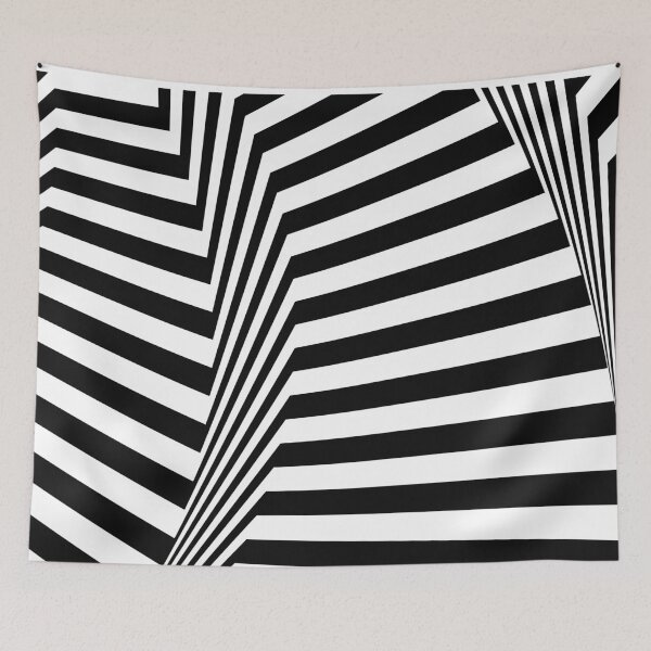 Item preview, Opt Art pattern 03, black and white designed and sold by Slanapotam.