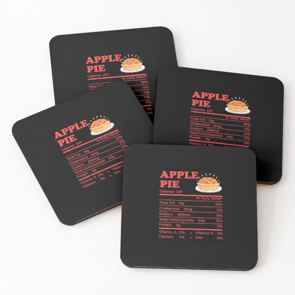 Item preview, Apple Pie Nutrition Facts Thanksgiving Familly Matching Gift T-Shirt designed and sold by BucheKiefer.