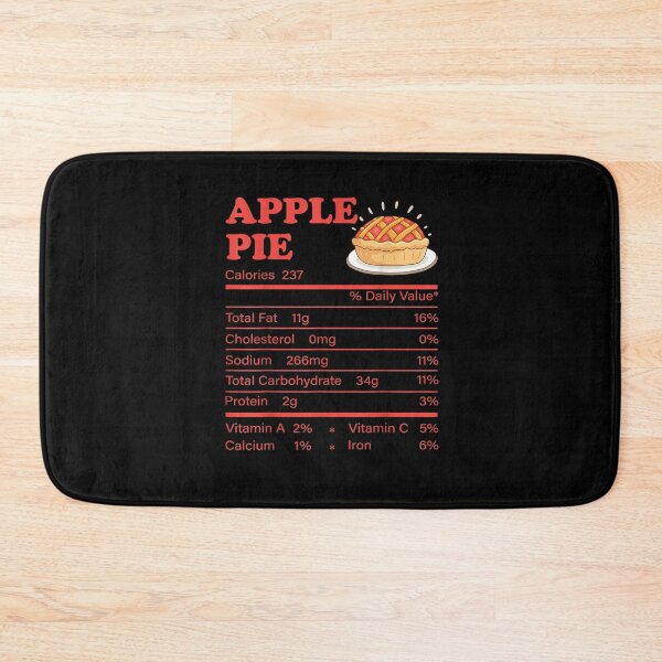 Item preview, Apple Pie Nutrition Facts Thanksgiving Familly Matching Gift T-Shirt designed and sold by BucheKiefer.