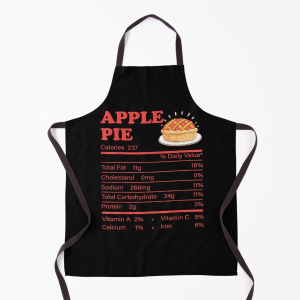 Item preview, Apple Pie Nutrition Facts Thanksgiving Familly Matching Gift T-Shirt designed and sold by BucheKiefer.