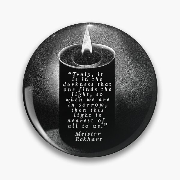 Item preview, Darkness (Meister Eckhart) designed and sold by NuminousYes.