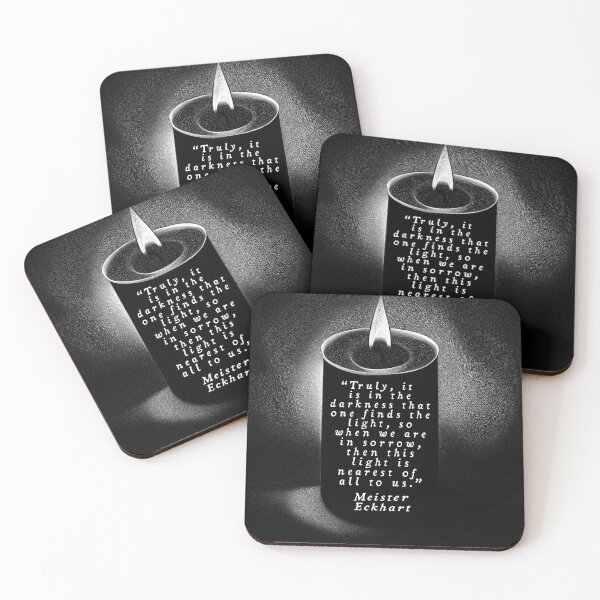 Item preview, Darkness (Meister Eckhart) designed and sold by NuminousYes.