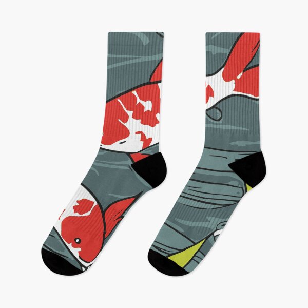 Item preview, Koi swimming in pond with another Koi designed and sold by Nonshape.