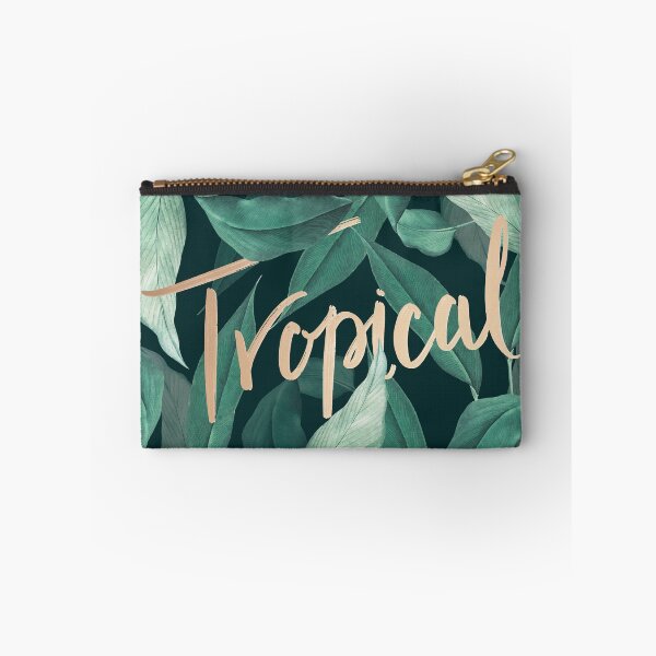 Item preview, Hand drawn tropical leaves background green leaf pattern  designed and sold by thanyaj.