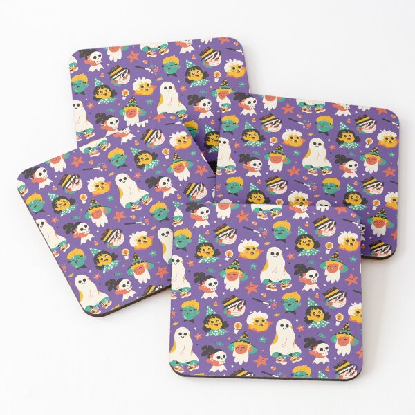 Item preview, Halloween Colorful Retro Cartoon Pattern Shirts and Accessories designed and sold by Teez-Me.