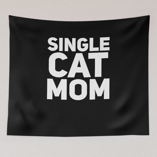 Item preview, Single cat mom designed and sold by alexmichel91.