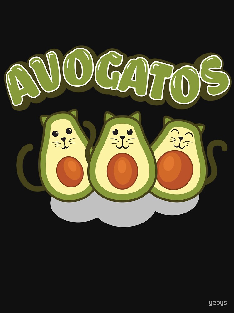 Avocado Gifts > Funny Avocado Cats > Avogatos > Avocado von yeoys