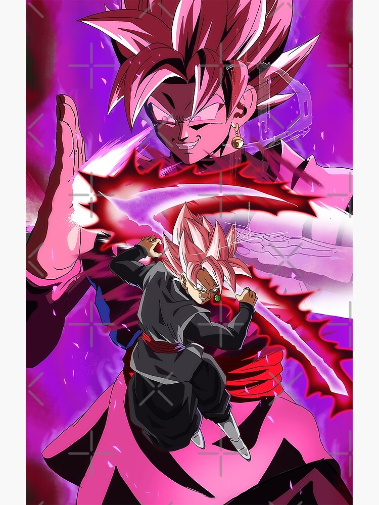 Disover Goku Black Rose Premium Matte Vertical Poster