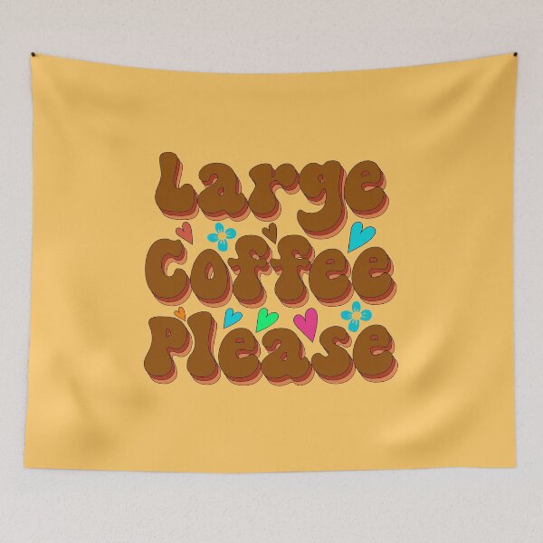 Item preview, Large Coffee Please designed and sold by Elsayed Mosaad.