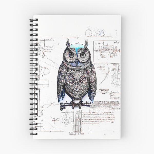 Item preview, Make your own owl blooprints designed and sold by Cyberpunk Grandma.