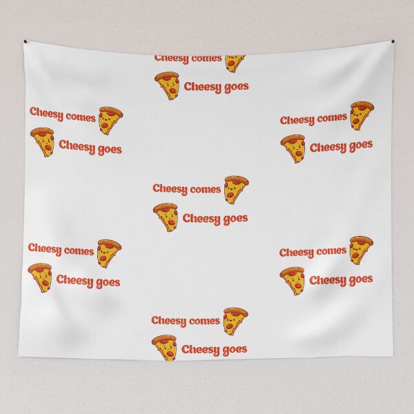 Item preview, Cheese Lovers Sayings Cheesy Comes Cheesy Goes designed and sold by Add To Cart.