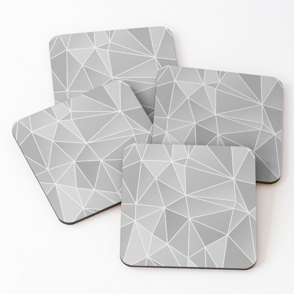 Item preview, Geo Pattern (Silver Sand and White) designed and sold by Blue-Banana.