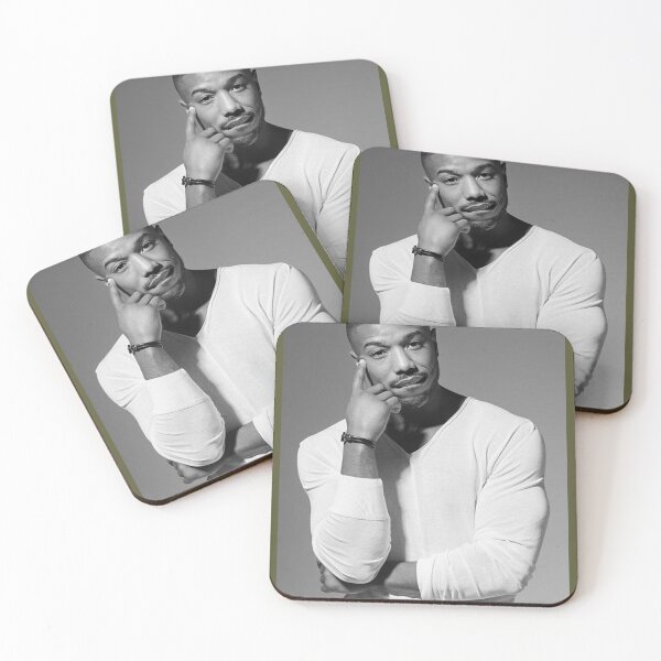 Item preview, Michael B. Jordan thinking designed and sold by DanaEntcheva.