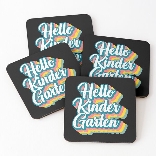 Item preview, Hello Kindergarten Vintage Retro designed and sold by Elsayed Mosaad.