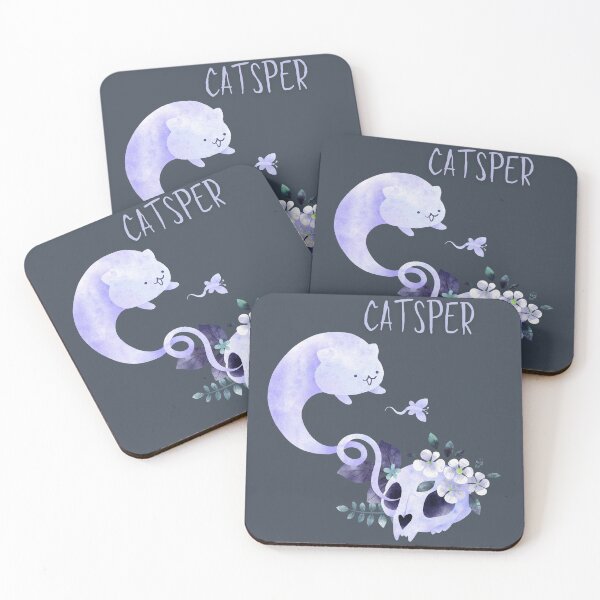Item preview, Catsper the friendly cat ghost designed and sold by Planetary-Disco.