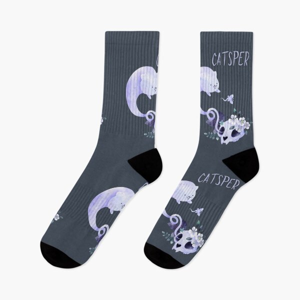Item preview, Catsper the friendly cat ghost designed and sold by Planetary-Disco.