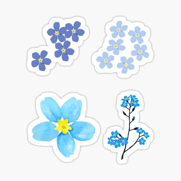 Regalos y productos: No Me Olvides Flor | Redbubble