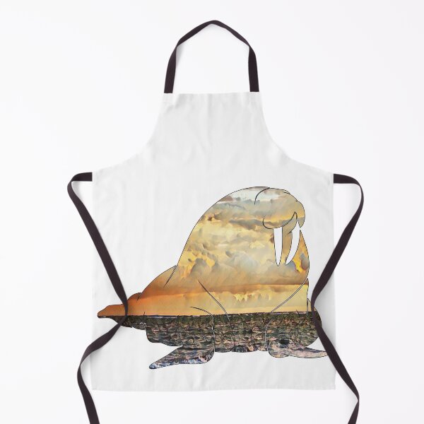 Item preview, Dramatic Ocean Sky Walrus designed and sold by damonasplace.