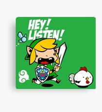 Hey Listen Canvas Print