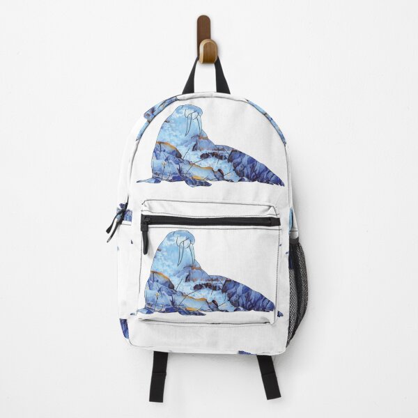 Item preview, Waves Breaking Walrus designed and sold by damonasplace.