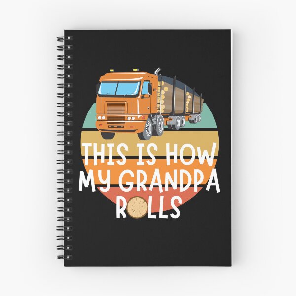 Item preview, Cute Logger Grandpa | This Is How My Grandpa Rolls | Fun Logging Baby designed and sold by DevlynnDesigns.