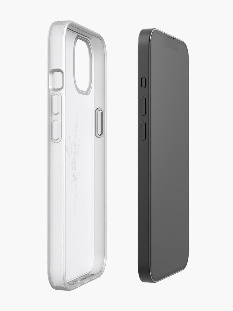 Alternate view of Lovely Lavender Bunch iPhone Case
